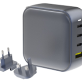 EY-P310A-B 100W GaN 3C1A PD Changable plug Charger