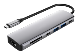 EY-UC707 7-in-1 USB C hub
