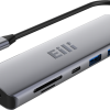 EY-UC707C Pro 7-in-1 USB-C Hub with 140W Power